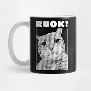 Concerned Cat Mug